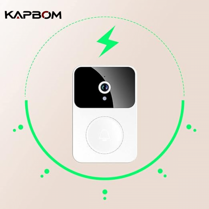 Campainha sem fio com WiFi para exterior