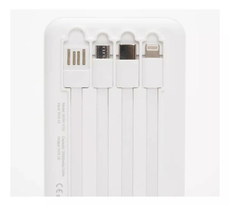 Carregador Portátil Powerbank 4 em 1 Digital Kapbom