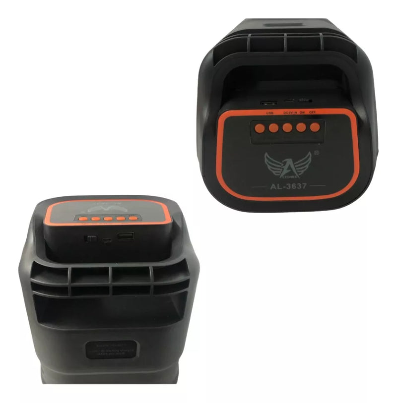 Altomex AL-3637 - Caixa de som Bluetooth 30W